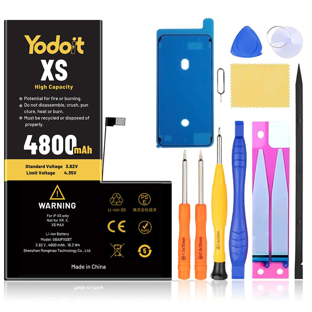 Reemplazo de Batería para iPhone XS 3000mAh Alta Capacidad Yodoit